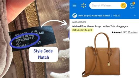 Analyze Michael Kors batch code (lot number) to check 